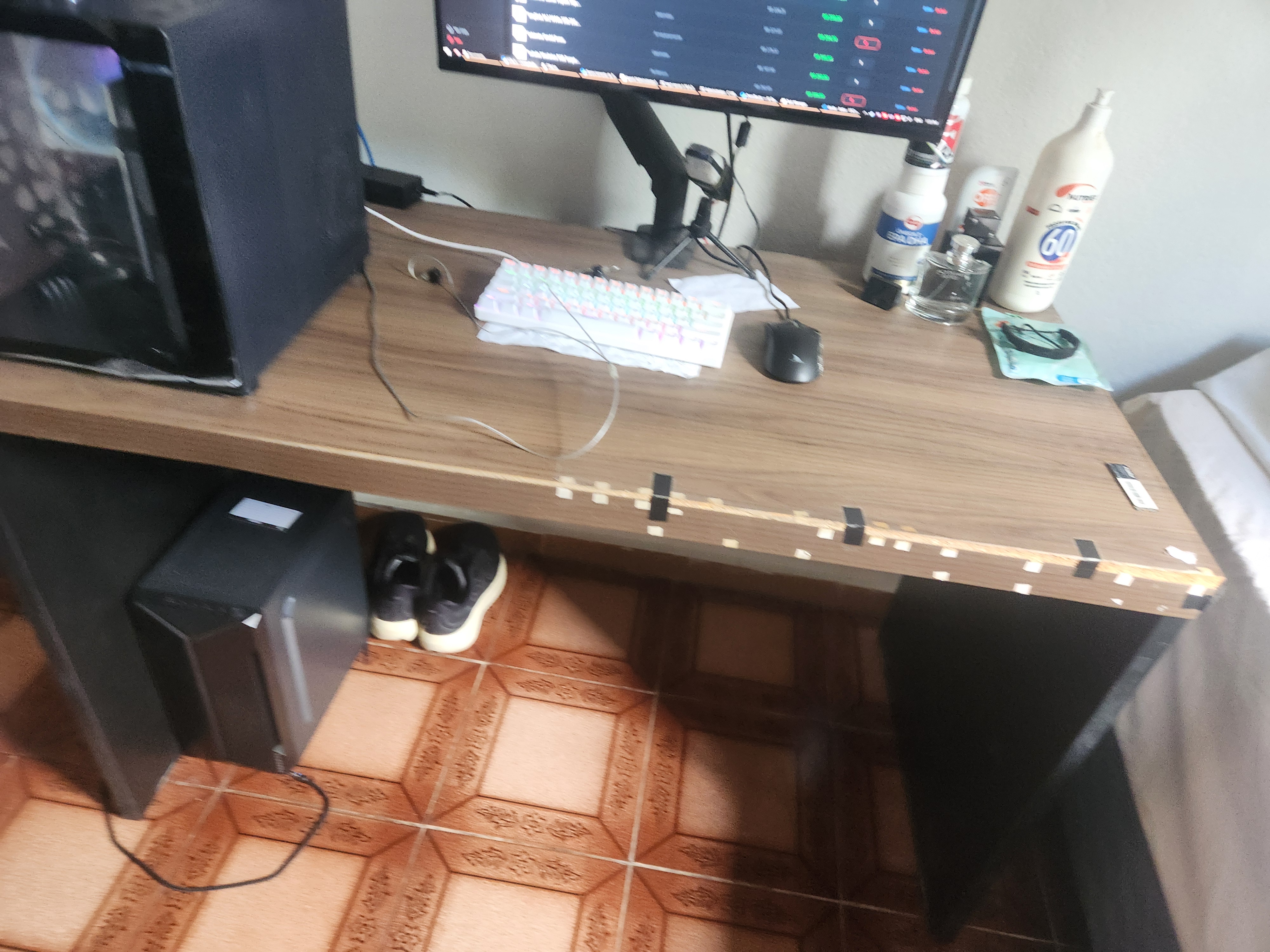 Mesa de Escritório Simples 60x1.20